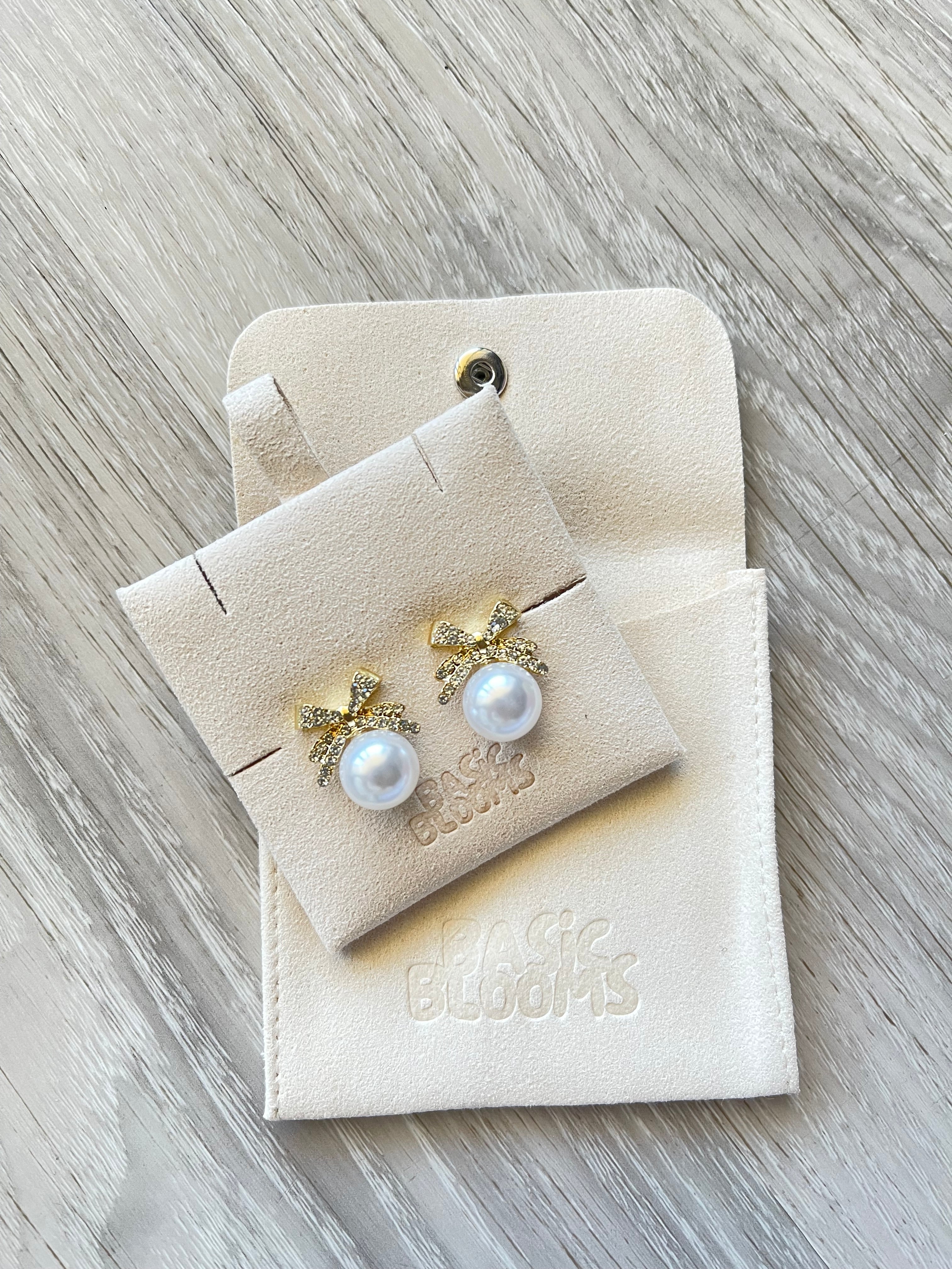 Bows earrings