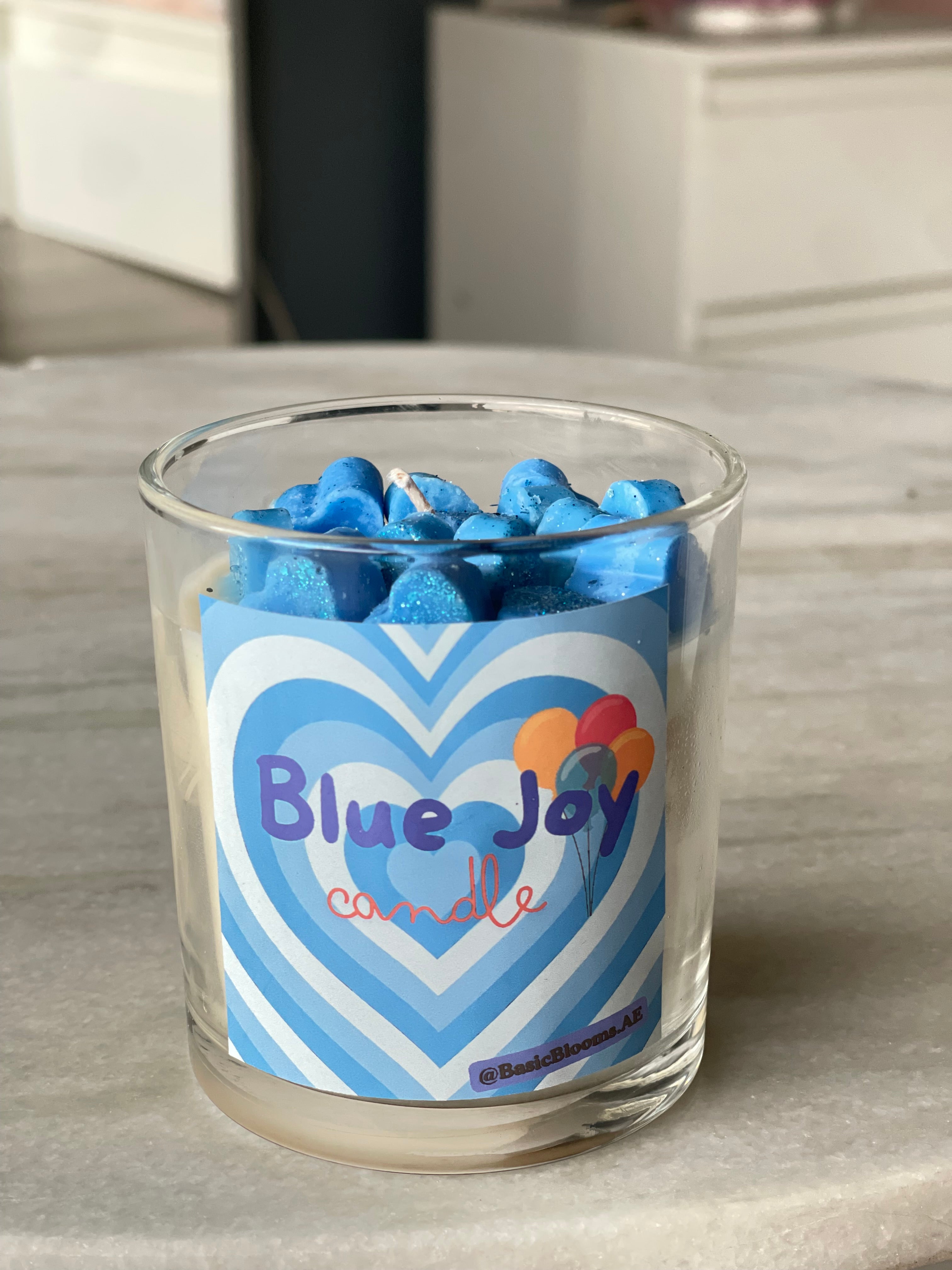 Blue joy candle💙