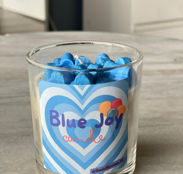 Blue joy candle💙