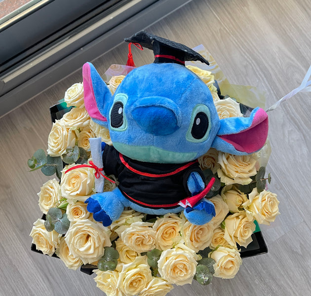 Graduation stitch bouquet