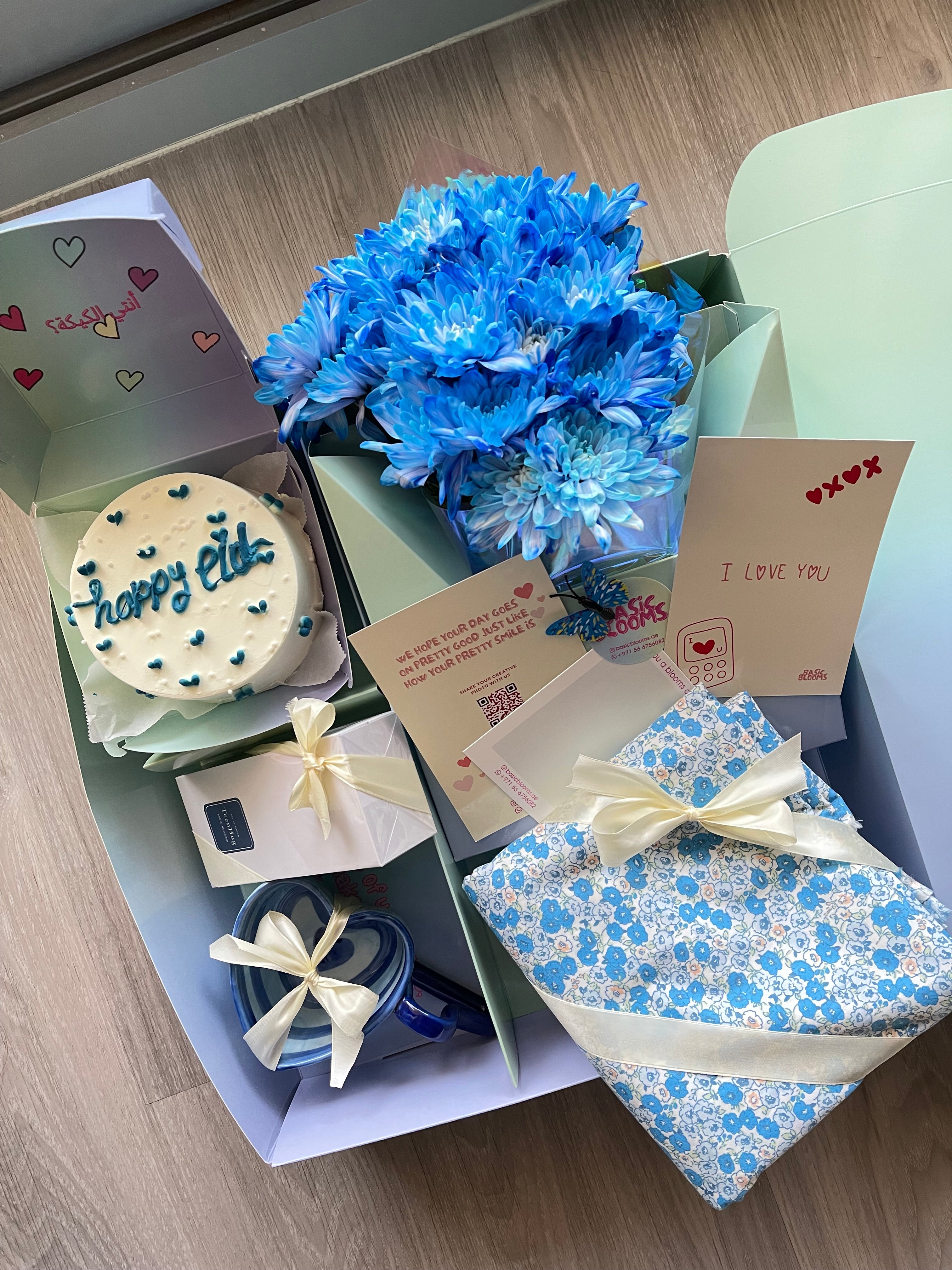 Blue Eid box💙