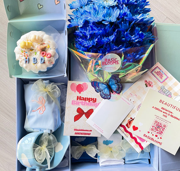 Blue birthday box(6)💙