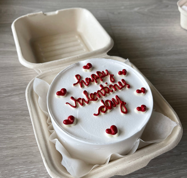 Happy valentines cake