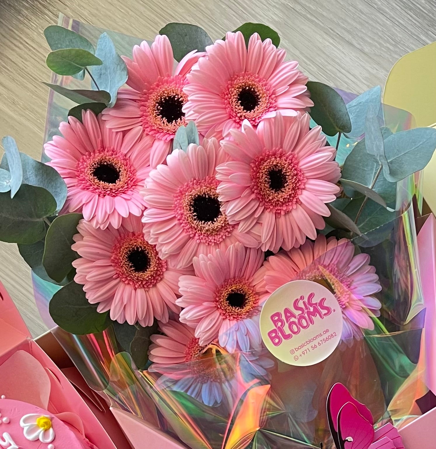 Light pink flowers