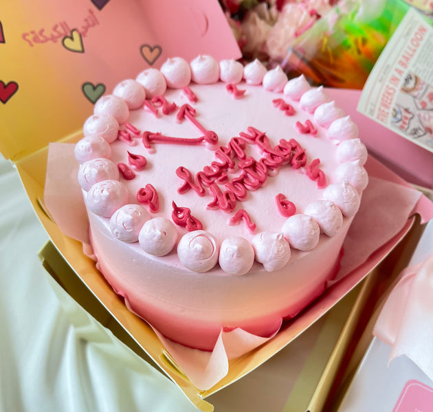 Clock cake💕