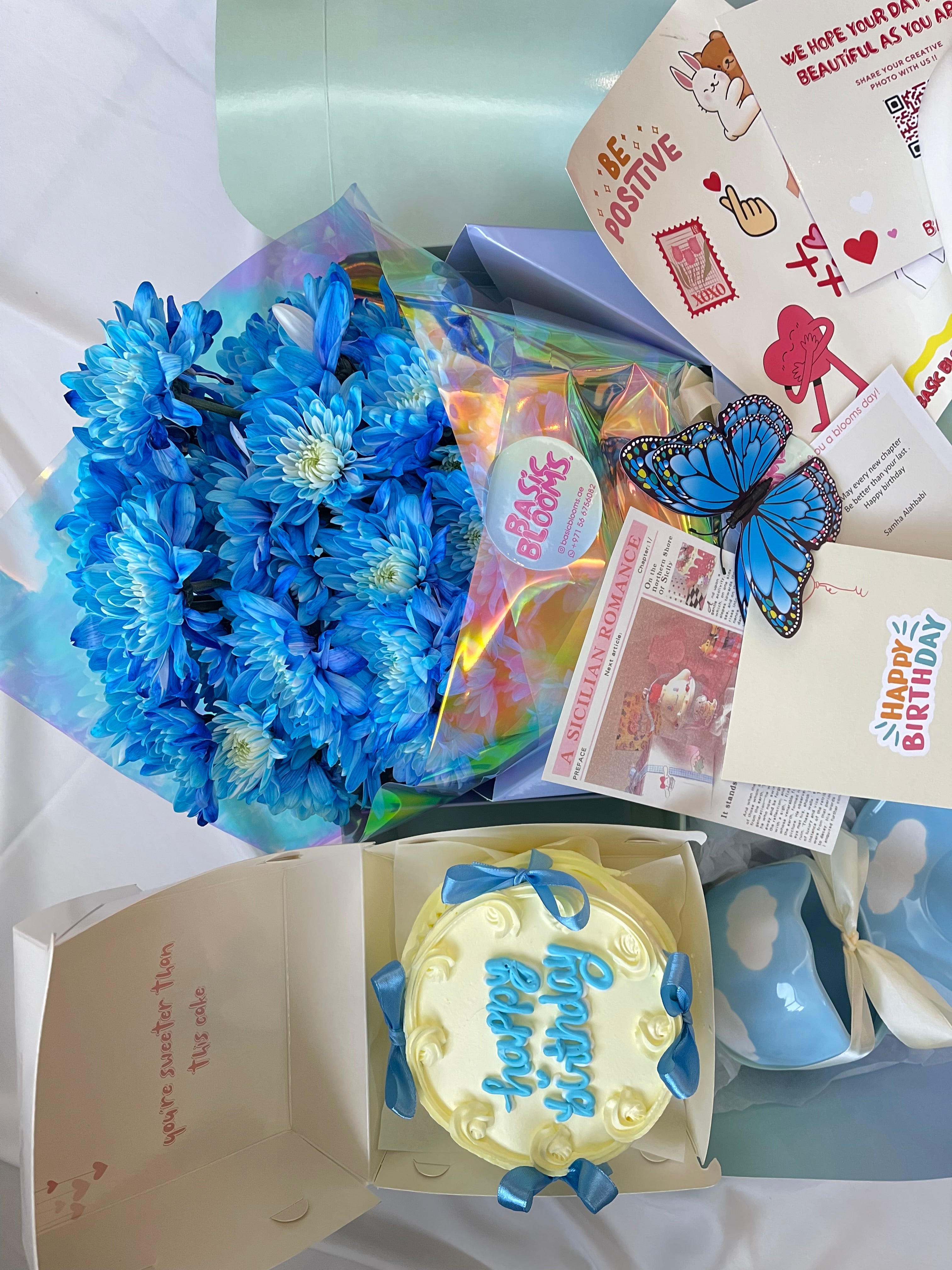 Blue Birthday Box(3)💙