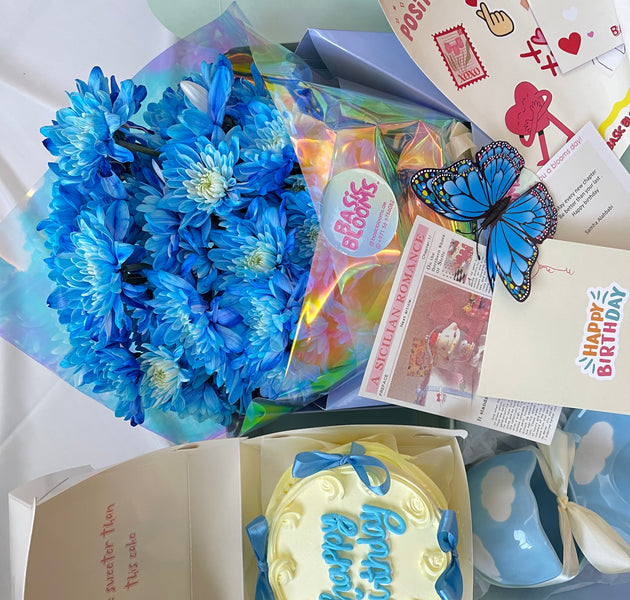 Blue Birthday Box(3)💙