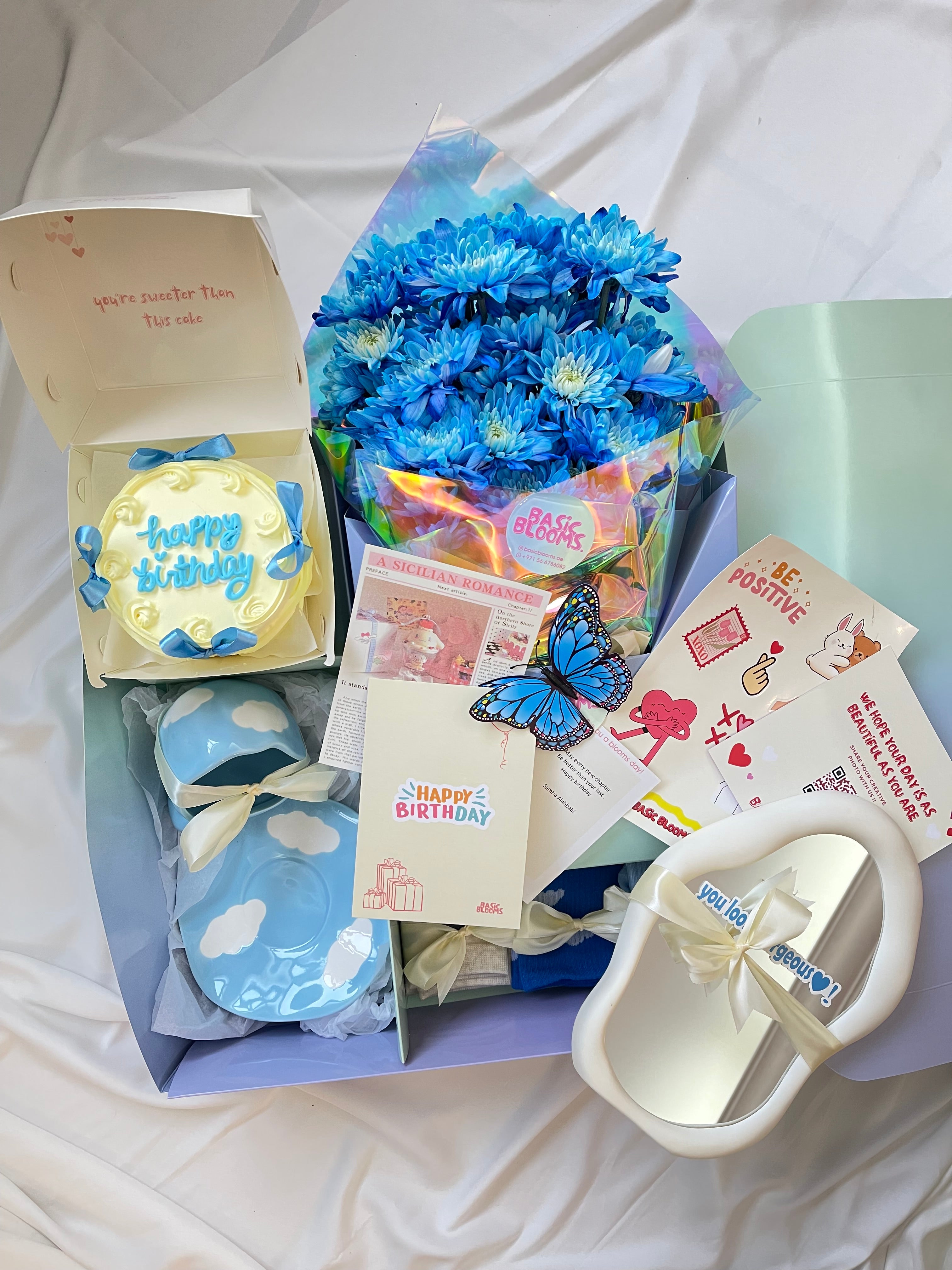 Blue Birthday Box(3)💙