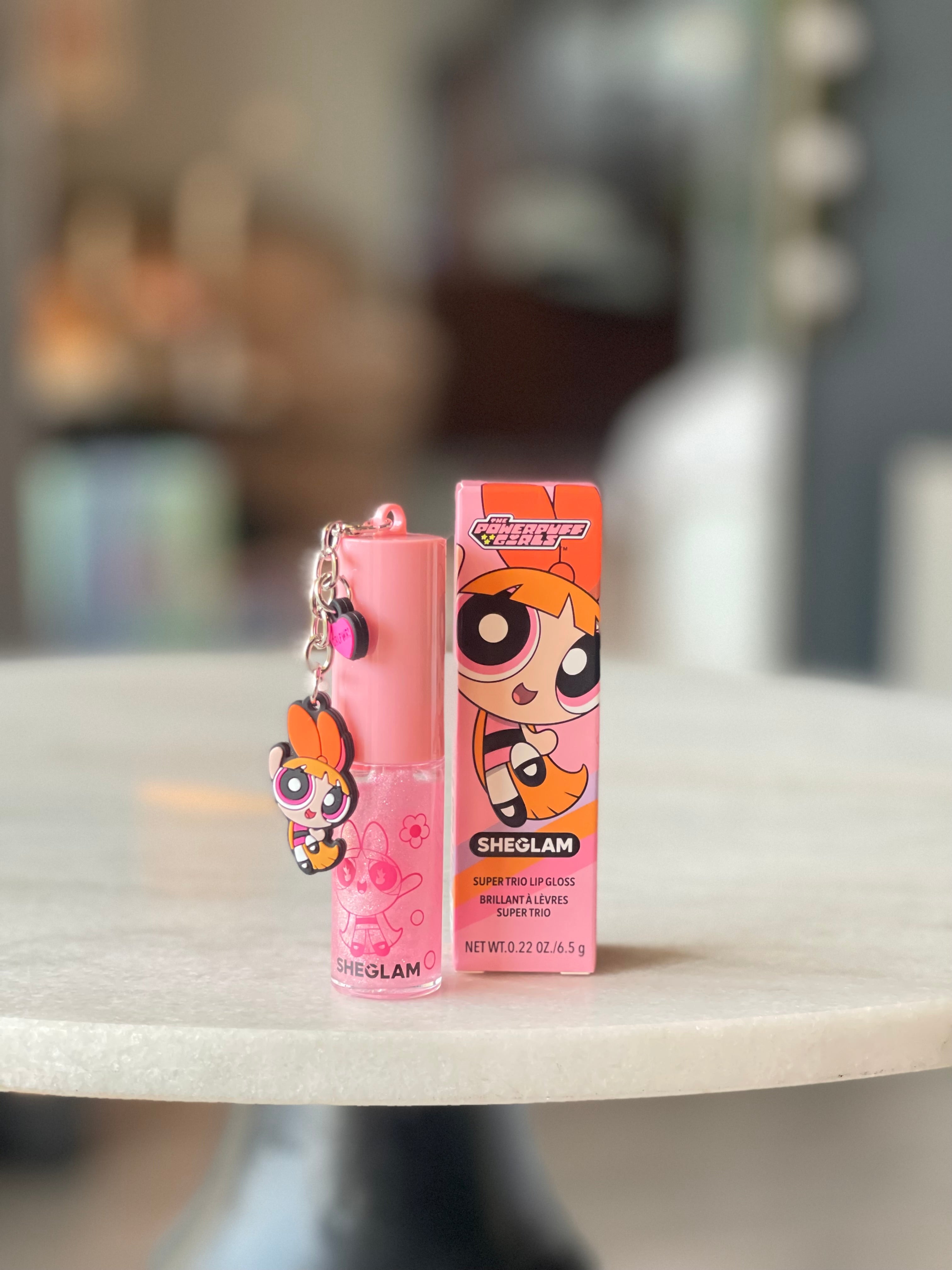 Powerpuff lip gloss