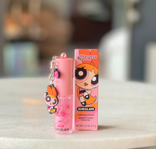 Powerpuff lip gloss