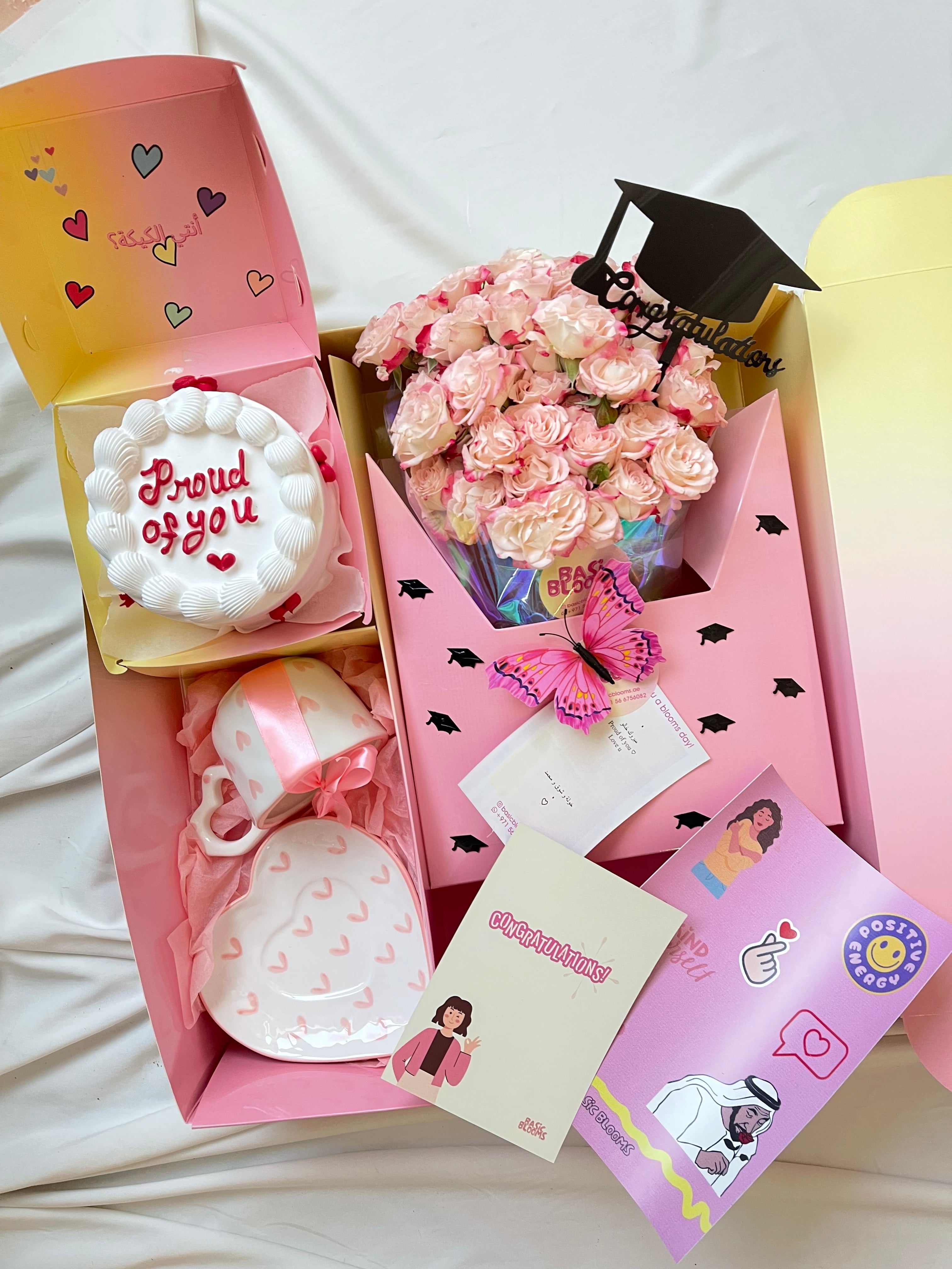 Pink Graduation Box